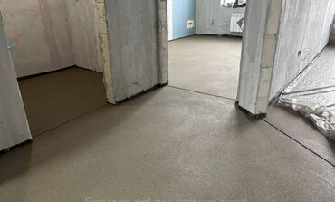 стяжка пола в ЖК Прошкино